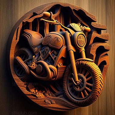 3D модель Ducati Scrambler Full Throttle (STL)